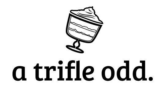 a trifle odd logo. Virtual reality development studio in Sydney, Australia for the HTC Vive & Oculus Rift.